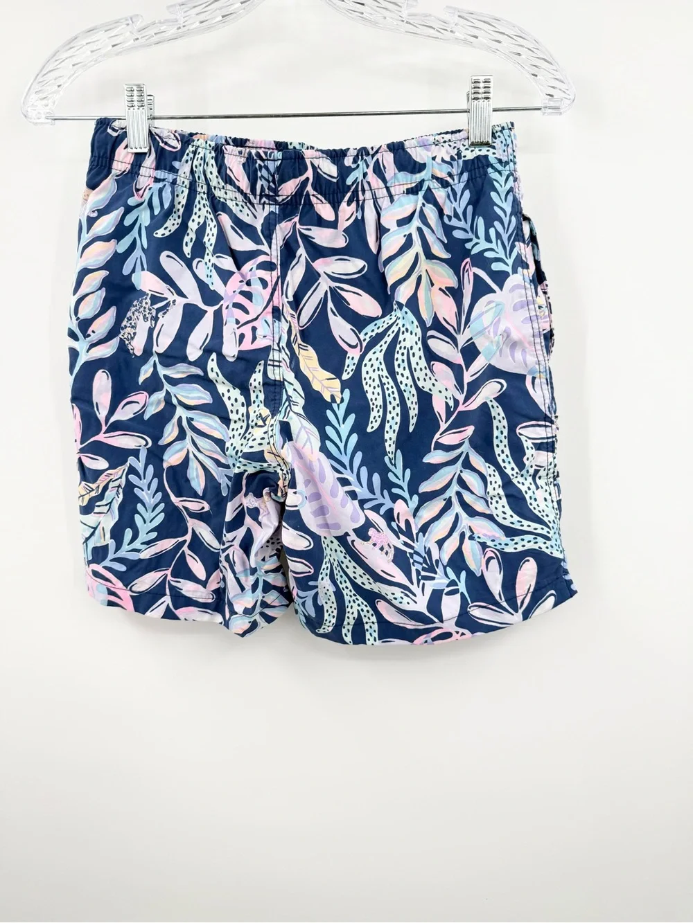 Lilly Pulitzer Boys Junior Capri You've Been Spotted Swim Trunks Size XL (12-14)